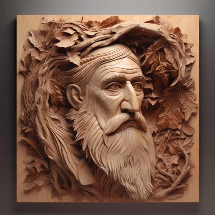 نموذج ثلاثي الأبعاد لآلة CNC 3D Art 